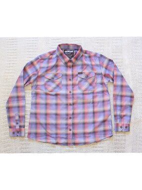 Dixxon X Childhelp Flannel Shirt D Tech Size XL Purple Button Front Day of Hope